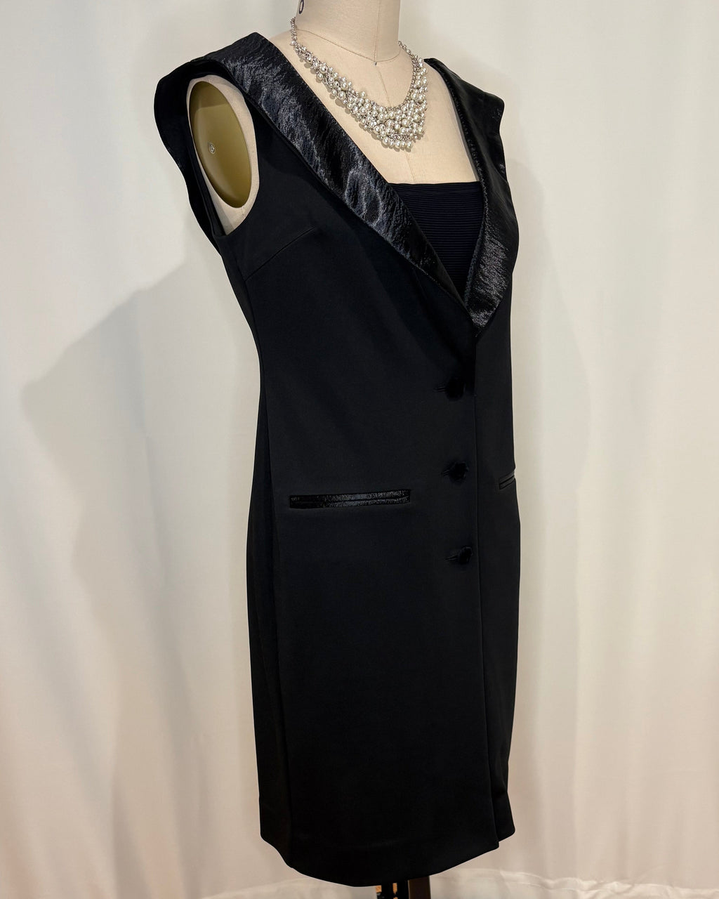 Tuxedo Style Dress