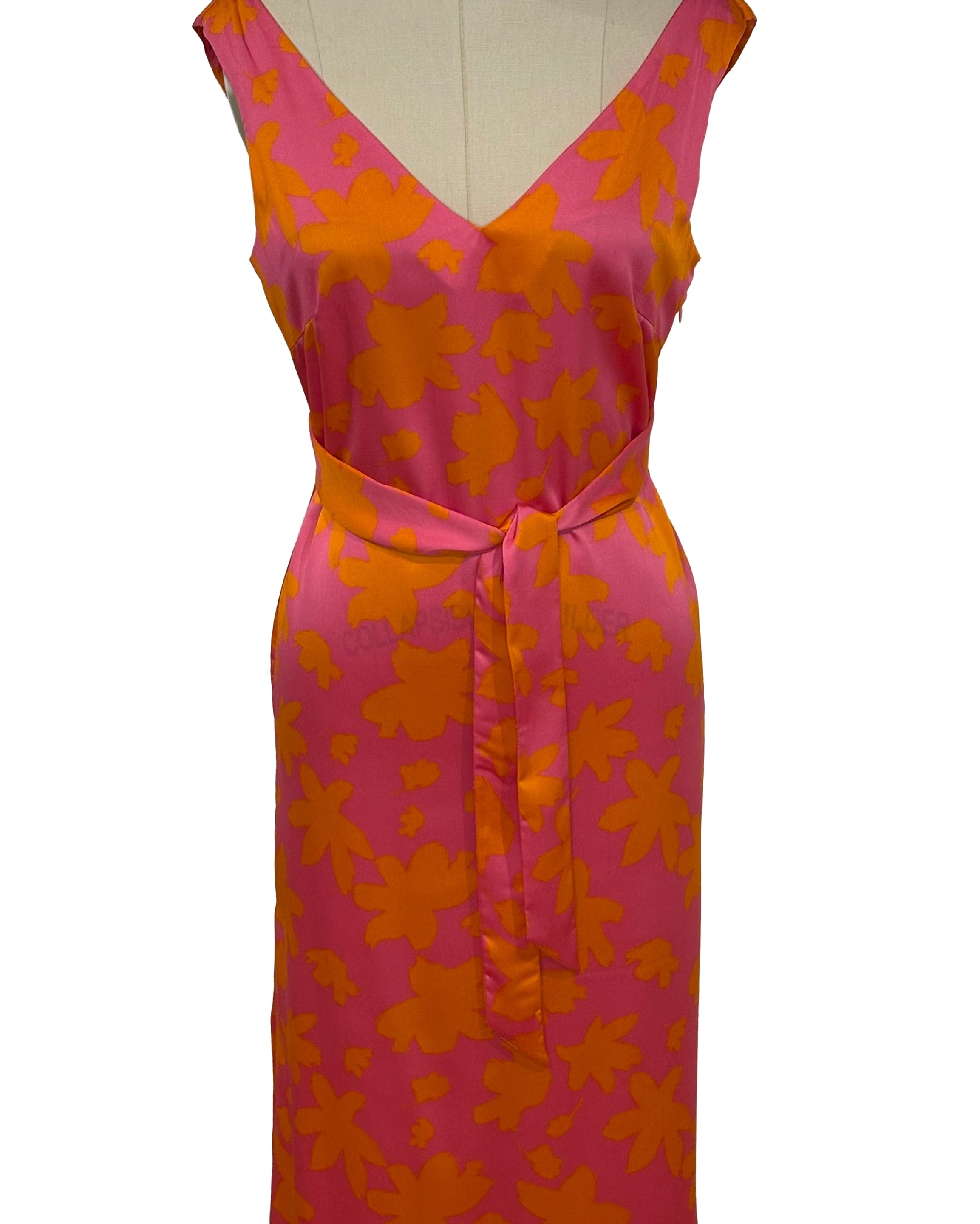 Multi-Sash Midi Dress