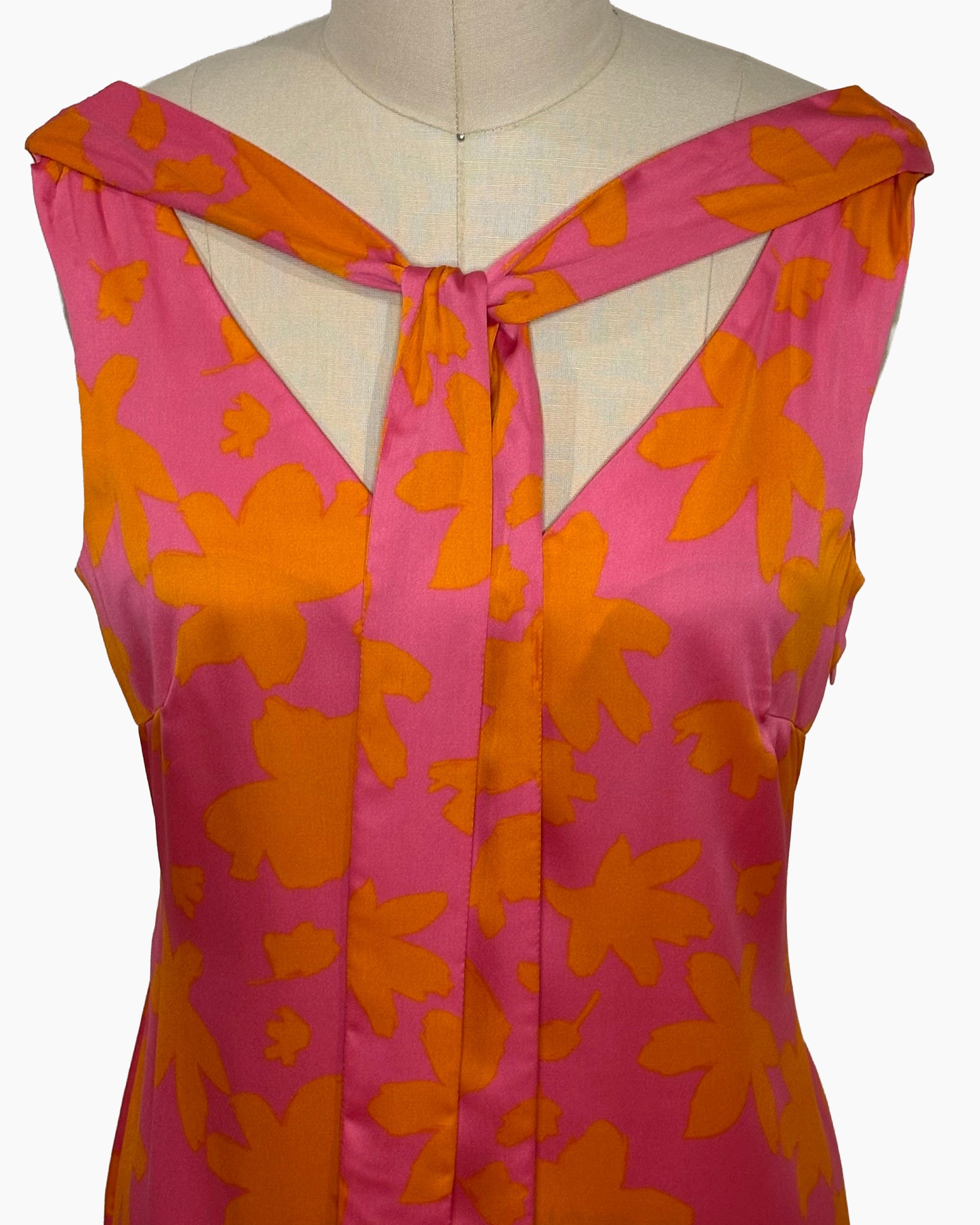 Multi-Sash Midi Dress