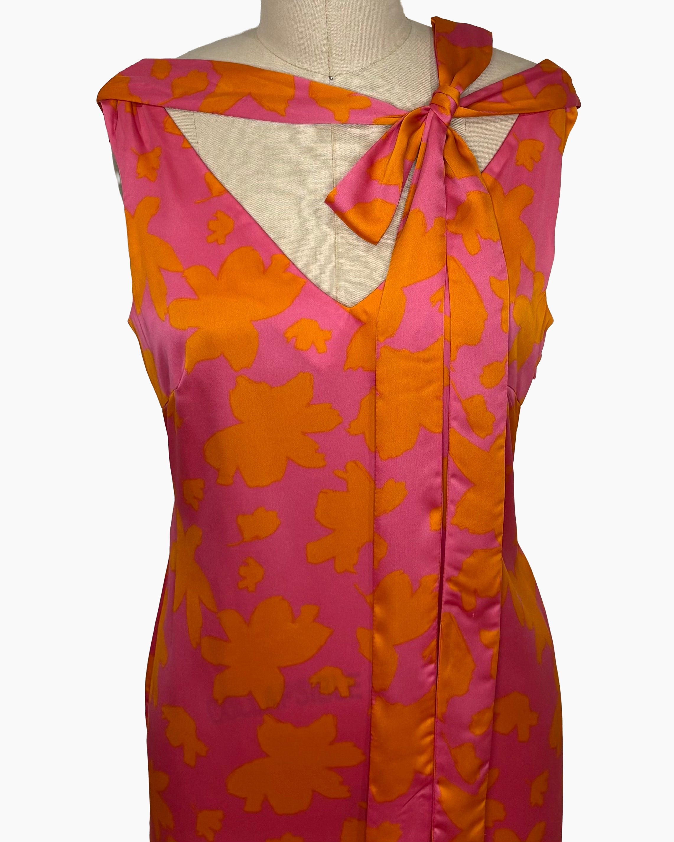 Multi-Sash Midi Dress