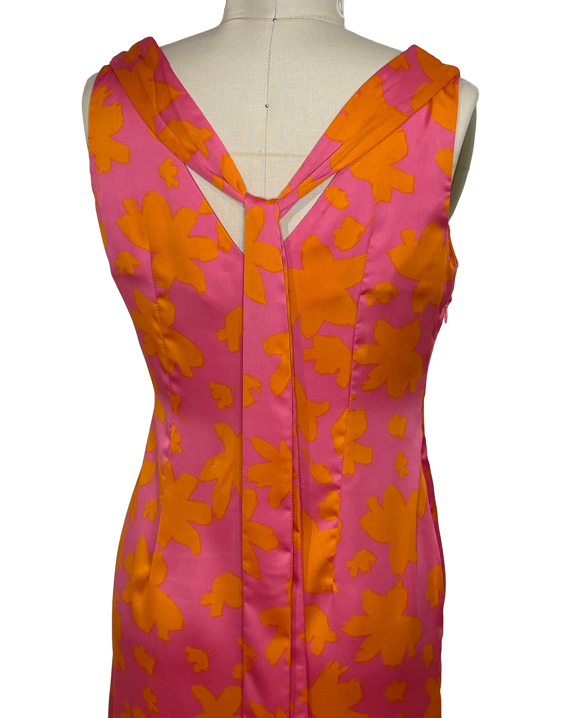 Multi-Sash Midi Dress