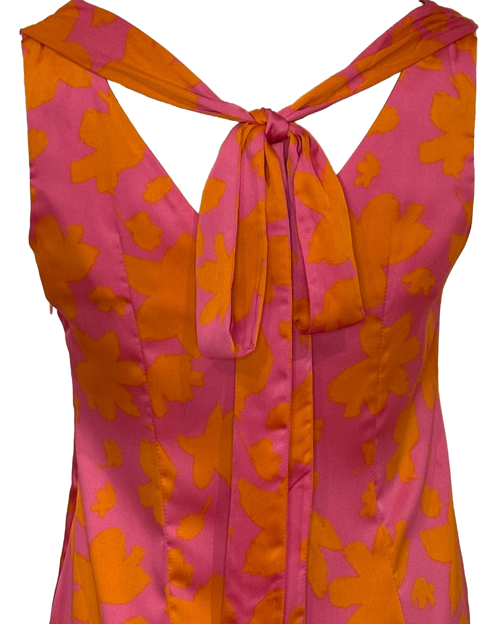 Multi-Sash Midi Dress