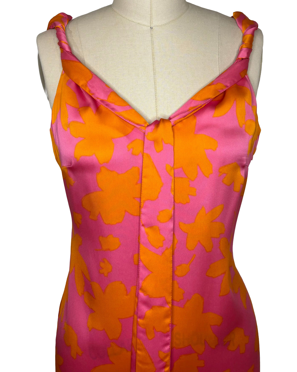 Multi-Sash Midi Dress