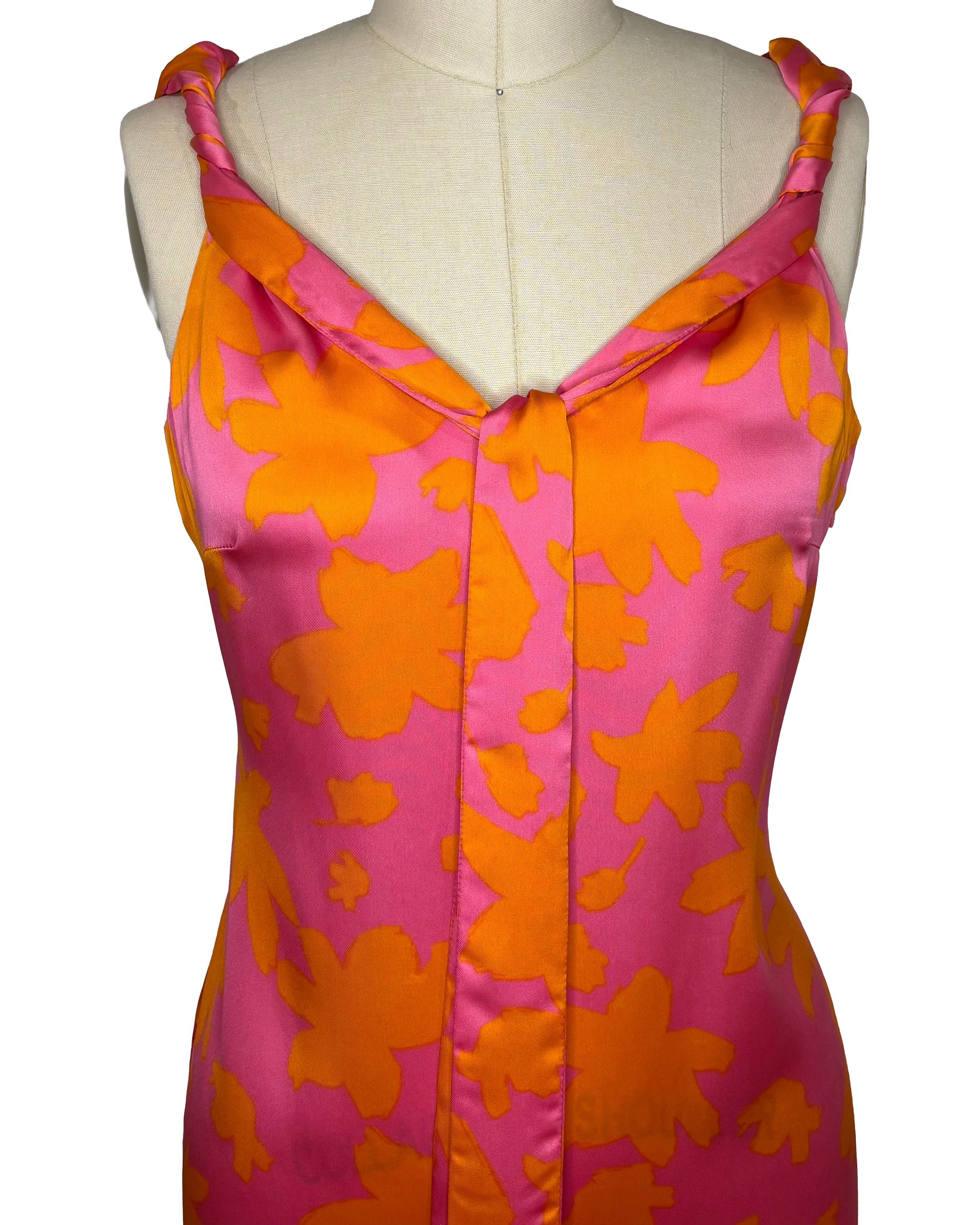 Multi-Sash Midi Dress