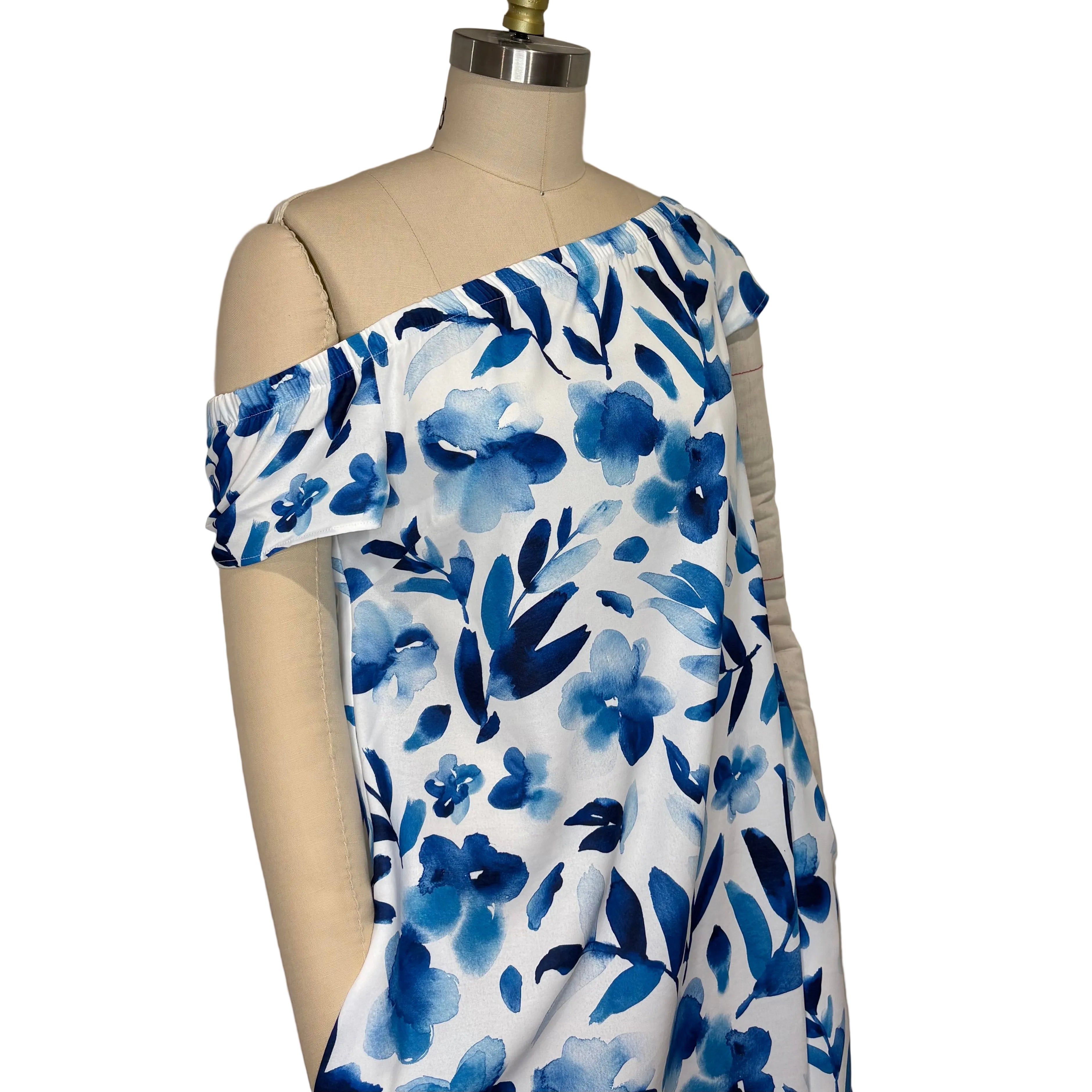 Cold-Shoulder, Versatile Long Ties-Flows ,Dress Up or Down