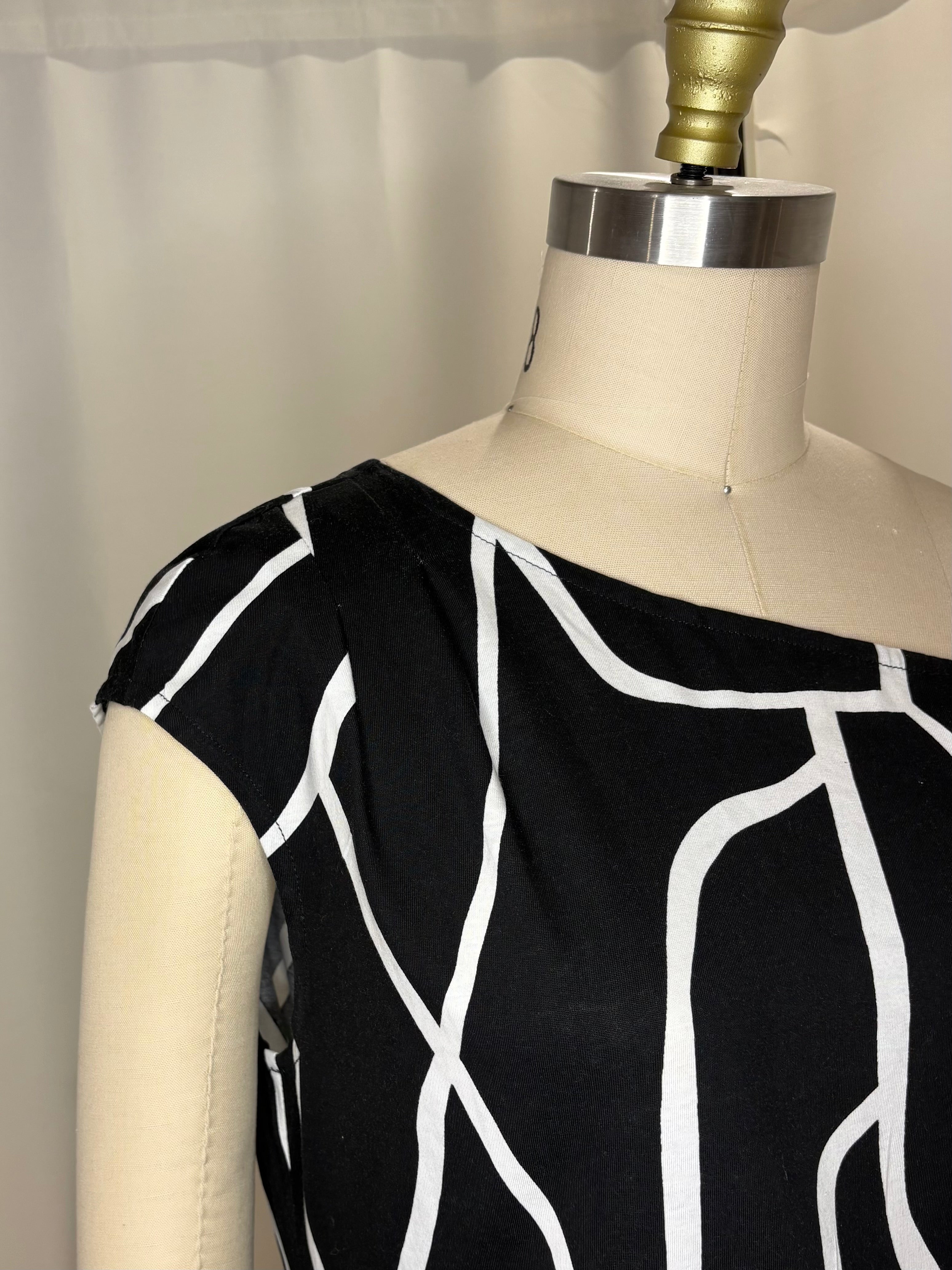 One Shoulder, Midi Dress