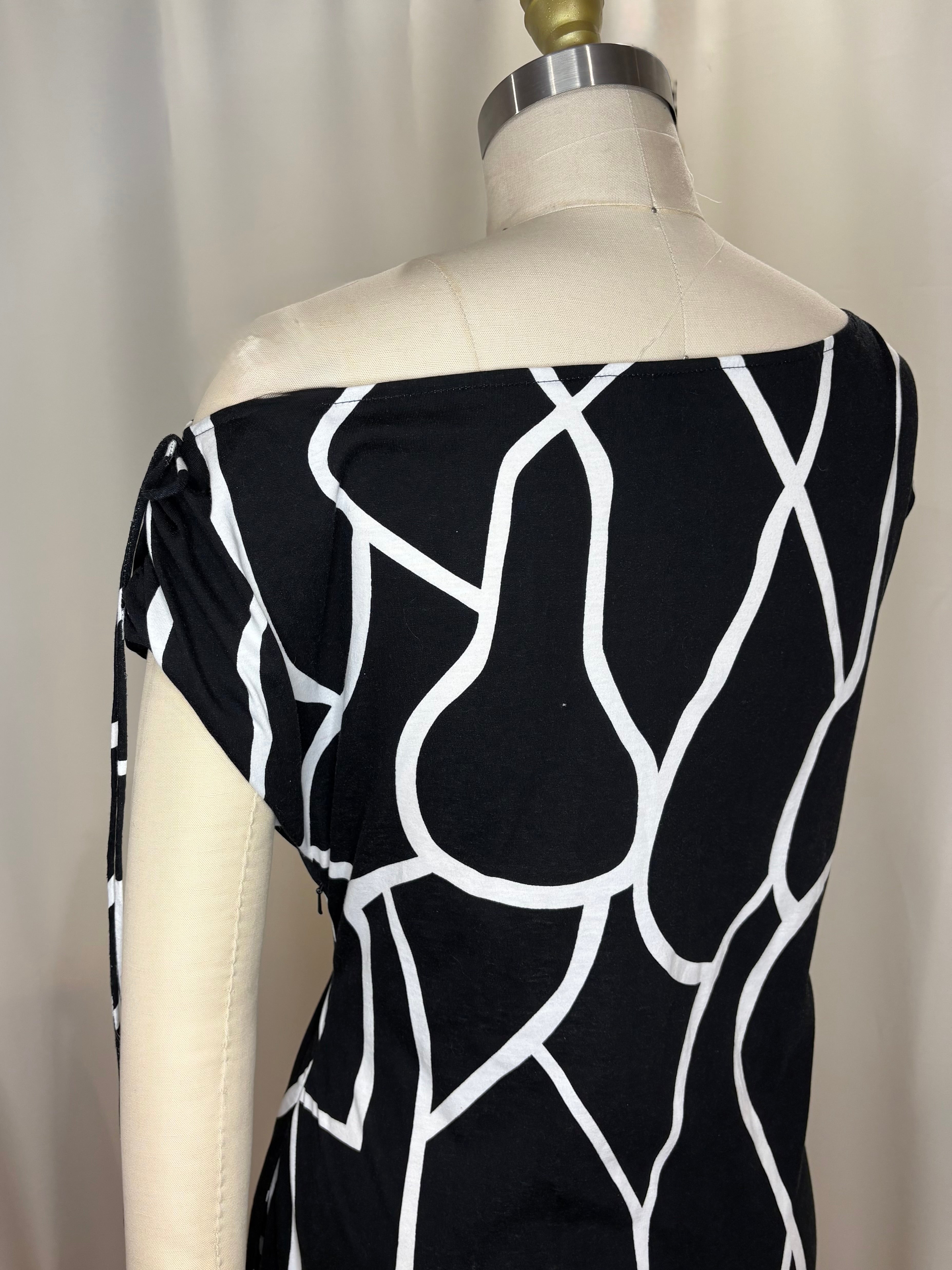 One Shoulder, Midi Dress