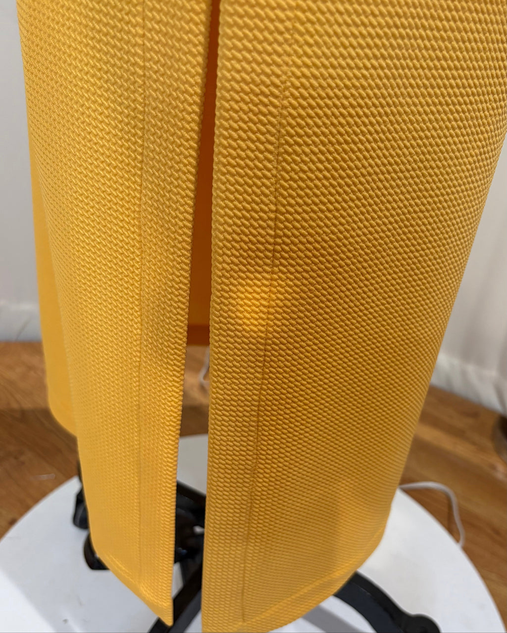 Yellow Ring V-Neck Dress